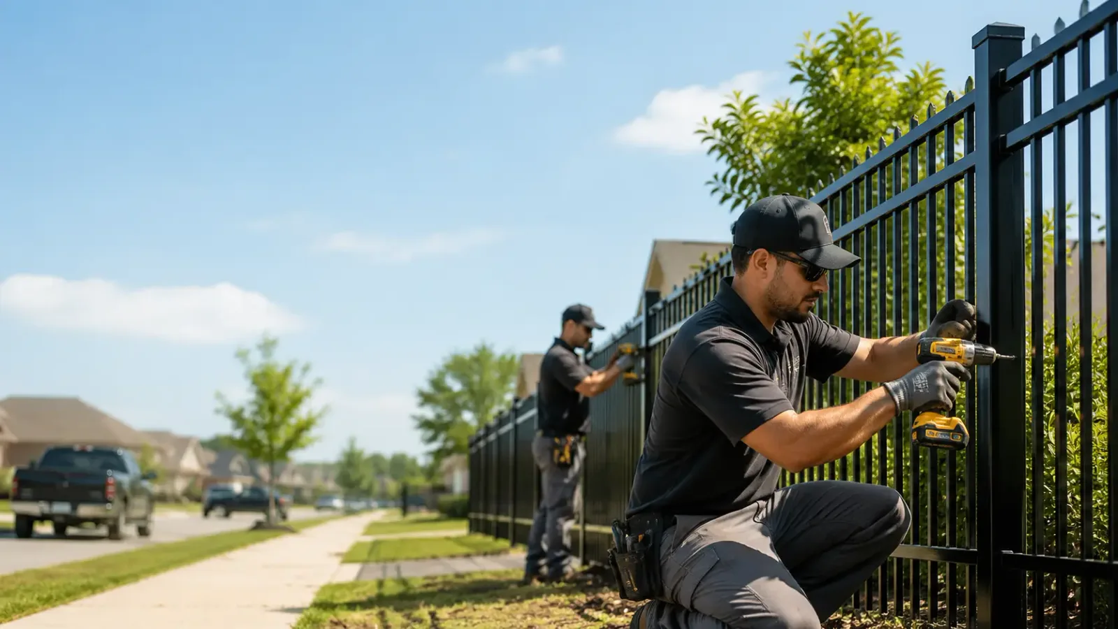 Metal Fence Installation in South Fork, PA